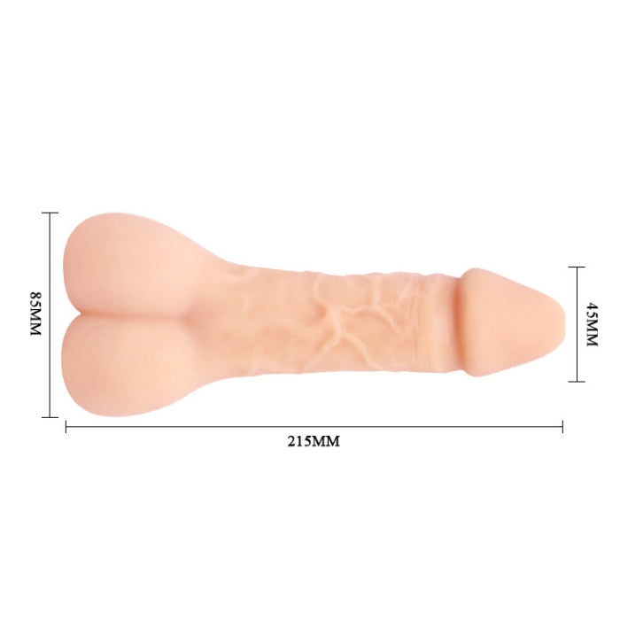 The unique appeal of this product is that it can be used as a penis sleeve to enhance the girth of your penis or simply as a stroker. The tunnel is especially designed to give you maximum pleasure and the entry is easy for your penis to glide in. If you are looking for a versatile male sex toy, do not miss this one.