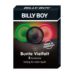 Billy Boy Colorful Condoms Pack of 3