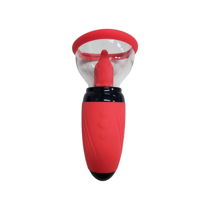 Clitoral or nipple vibrating sucker and licker. Perfect for stimulating the clitoris or nipples for extra sensation during those sexy moments. 150x85x69mm