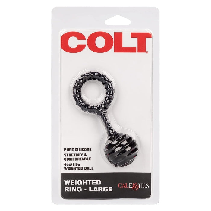 This premium-quality cock ring is designed with comfort and functionality in mind. Made from high-quality materials, it provides a snug and secure fit around the base of your penis, allowing for prolonged and intensified erections. The added weight of 110g adds a delightful sensation, creating a more satisfying experience for both you and your partner.