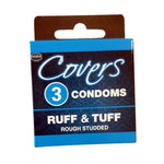 Covers Condoms Rough & Studded (3)
