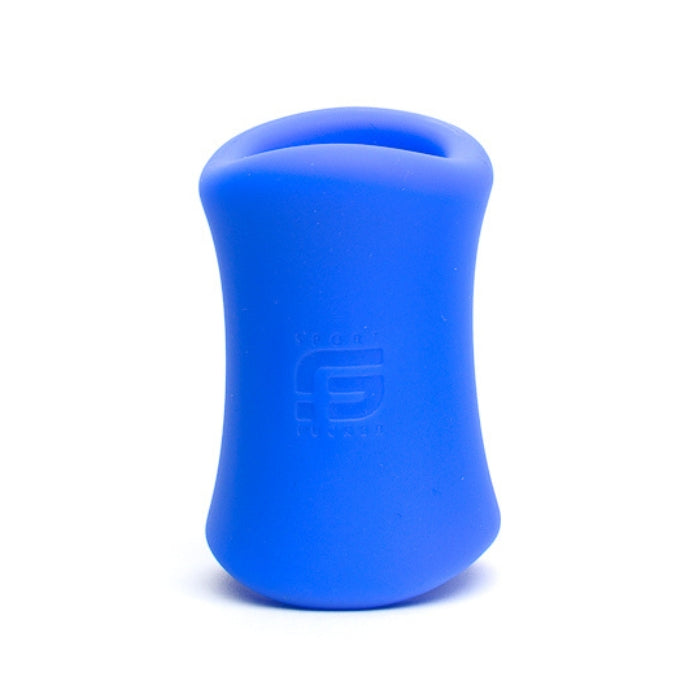 Ergo Ball Stretchers are now made out of Pure Liquid Silicone. This superior material feels velvety soft to the touch, stretchy yet strong and durable. These Ergo Balls ball stretchers are very comfortable and never pinch. 60mm.