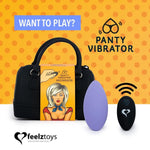 Feelz Remote Control Panty Vibrator - Purple