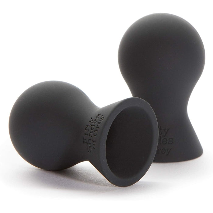 Enhance after-dark experiences and discover the arousal-boosting intensity of a little subtle suction with Nothing but Sensation, a set of 2 nipple teasers. Squeeze and release over areolae to create a gentle vacuum that increases size and sensitivity. Run a touch of water-based lubricant around the rim of each teaser before application to ensure a perfect seal.
