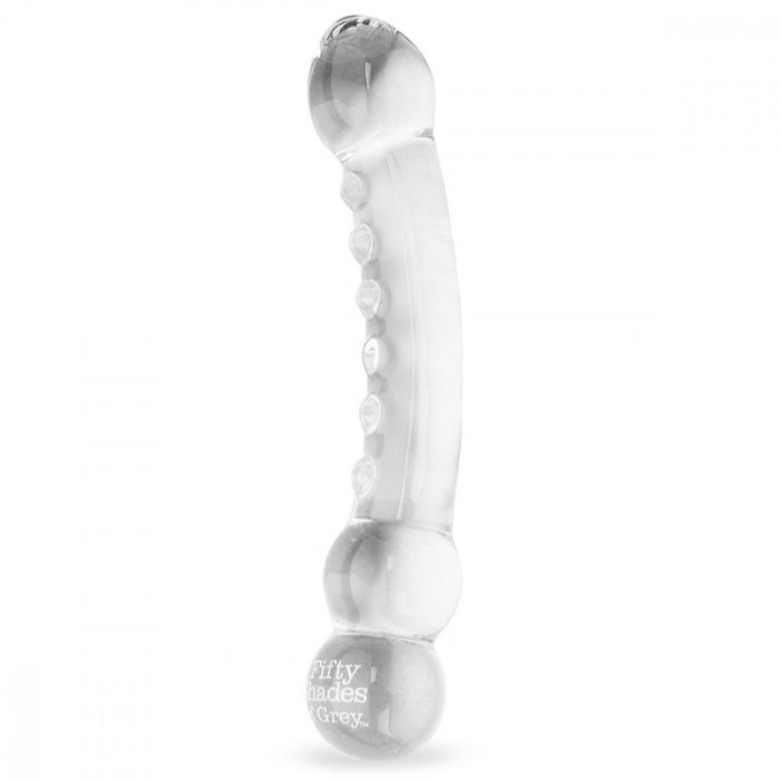 A product that is perfect for sensory exploration, offering a firmness that's both unique and satisfying for internal and external massage. Using the sleek shape and sensual curves, effortlessly glide your glass massage wand over tired muscles or enjoy an intimate massage experimenting with temperature play. Cool down or heat up the toy simply by placing it into cold or hot water.