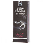 Fifty Shades of Grey Metal Handcuffs - You Are Mine