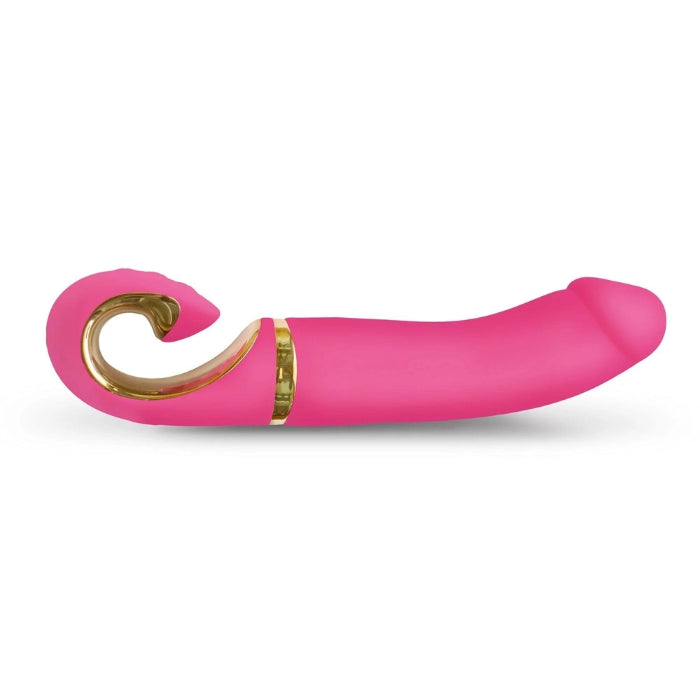 G Jay is made from revolutionary Bioskin, this new material is the closest thing to human skin as possible. G Jay is completely waterproof making it perfect for bath time play. The head of the vibrator is shaped for that ultimate G spot massage. The cleverly designed handle allows for an easy non slip grip. USB rechargeable female sex toy.