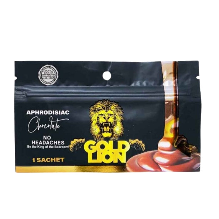 Gold Lion Aphrodisiac Stimulating Chocolate For Men