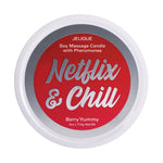 Jelique Netflix & Chill Pheromone Massage Candle -  Berry Yummy