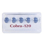 Cobra blue 120mg Pills for Men, for those seeking an enhanced sexual experience. These powerful pills are designed to promote strong and lasting erections, providing an incredible boost to your performance and pleasure. Each pill is carefully crafted to deliver increased stamina, improved endurance, and heightened sexual satisfaction. Comes in a pack of 5 pills.