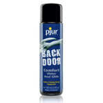 Backdoor anal lube out preforms other anal lubes with a unique formular that binds large amounts of water in small pockets allowing for intensive extended anal sessions. Backdoor door provides all the benefits of water based lube while spoiling you with a silky silicone feel. Suitable for use with all anal toys.