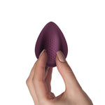 Feminine, delightful, and shaped to fit intimately and seductively to the body, Knickerbocker Glory has been designed to be worn inside underwear, teasing the clitoris for perfect undercover orgasms. The remote control only adds to the naughty and secret thrills of solo or partnered play to tickle the fancy anywhere.