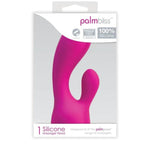 This 100% silicone attachment adds more versatility and options to your PalmPower massager. The PalmEmbrace includes an attachment that when used with PalmPower will help to alleviate your stress and provide and invigorating massage on areas that are usually overlooked! The PalmBliss has two bold tips designed for g-spot and clitoral stimulation.