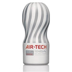 Discover the Sensation of Aerostimulation! TENGA has improved upon their famous CUP Style with the new AIR-TECH Reusable Vacuum CUP – now with a removable sleeve for cleaning! Also featuring an all-new airflow structure for boosted Vacuum Suction Sensation! If you’re looking for a softer sensation, not as tight with smoother stimuli then the GENTLE is perfect for you. Featuring spiraling lines to tease and titillate, and a softer material.