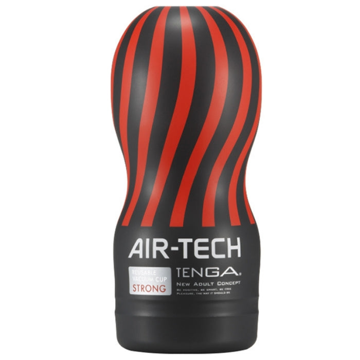 Discover the Sensation of Aero stimulation! Tenga has improved upon their famous CUP Style with the new AIR-TECH Reusable Vacuum Cup – now with a removable sleeve for cleaning! Also featuring an all-new airflow structure for boosted Vacuum Suction Sensation! The STRONG is for those who enjoy encasing themselves in a tight, vigorous experience. Not only is the material firmer for a stronger stimulation, the ridges and ribs are all more pronounced for a dynamic sensation!