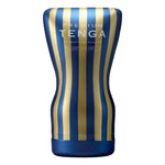 The Tenga Premium Soft Case Cup was designed with sophisticated internal details for a Premium Suction experience. Control the suction by squeezing the soft case. It comes pre-lubricated for your convenience. The elastomer sleeve is 1.5x thicker than the Standard CUP Series, giving you a tighter grip.