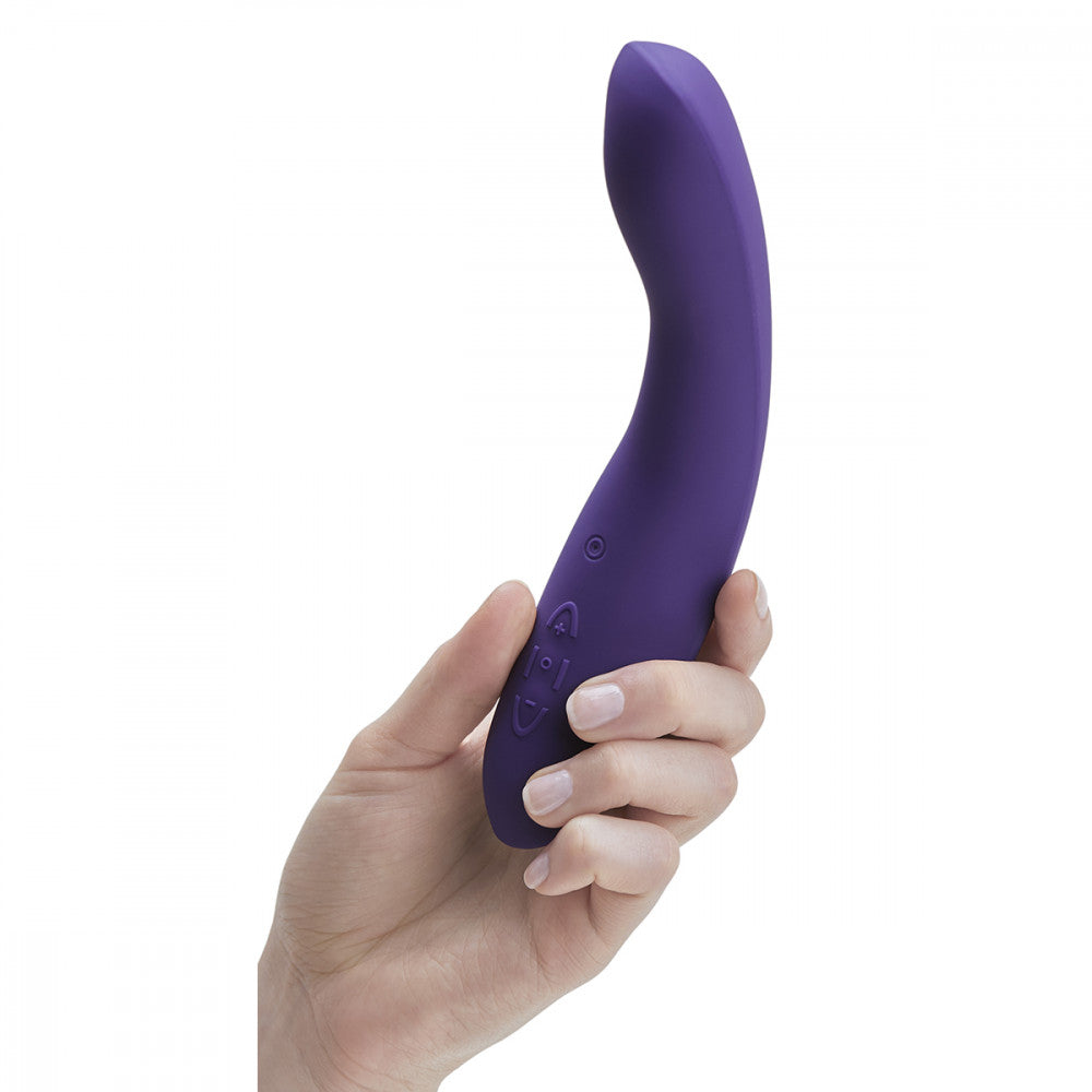 We-Vibe Rave Vibrator is tailored to sensually stimulate and satisfy your G-spot. Shaped for easy handheld grip for effortless control of you pleasure. Press down firmly on the handle for satisfying direct G-spot pleasure, or twist gently to explore other sensitive parts within. Made of silky silicone materials. This is no ordinary sex toy! USB rechargeable and splash-proof. We-Connect app. Perfect for travelling partners and adds a lot of fun.