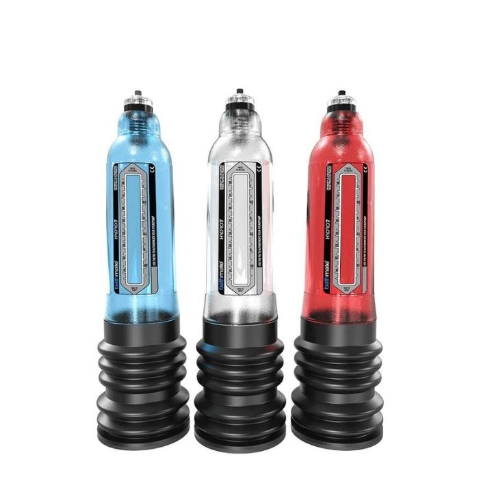 Bathmate Hydro7 is a powerful yet effective choice for first time pump users. The Hydro7 is known for gently, quickly building up real gains that last. The Hydro7 is designed to be ideal for penises with a length between 13cm and 18cm when fully erect. Hydro7 uses water to create a vacuum, giving you an easy way to start off your penis pump routine, increasing your sexual power, erection strength and overall confidence. Use the pump for just 15 minutes a day in 3 five-minute sessions in the bath or shower.