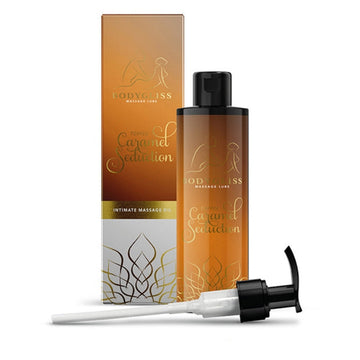 Lady Jane Adult Sex Shop | Bodygliss Silky Soft Massage Oil - Toffee Caramel Seduction (150ml)
