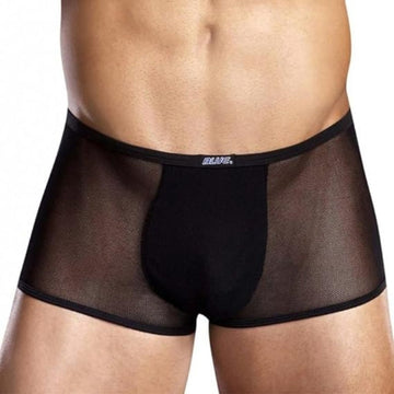 Micro mesh trunk that shows just enough skin. Comfortable and smart inner wear that can be worn through-out the day and into the night. A must have for every man. Size S/M