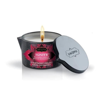 Lady Jane Adult Sex Shop | Candle Kama Sutra Strawberry (170g) | Brand_Kama Sutra, Category_Lubes & Enhancers, His &