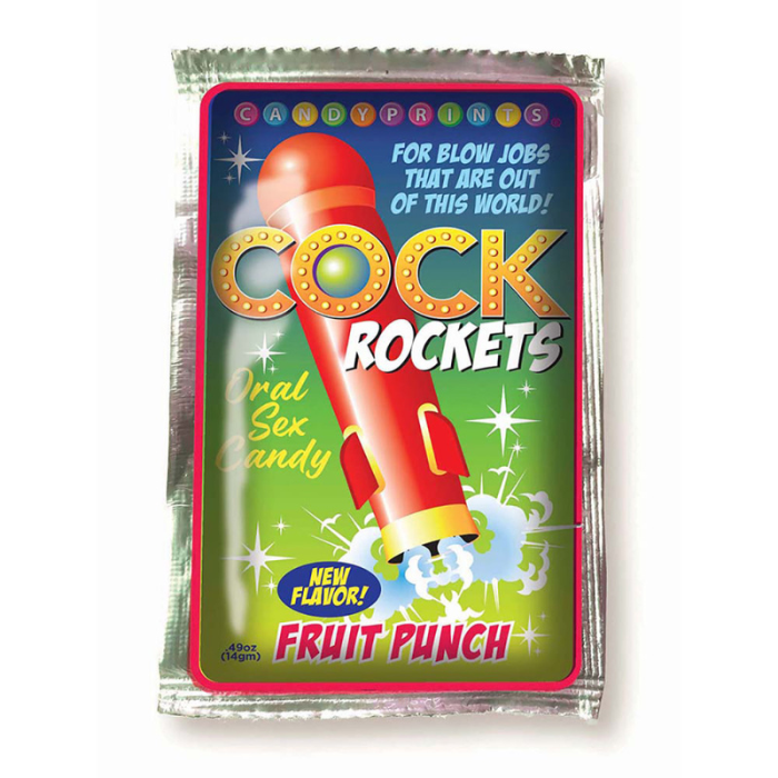 Lady Jane Adult Sex Shop | Cock Rockets Oral Candy - Assorted Flavours (14g)