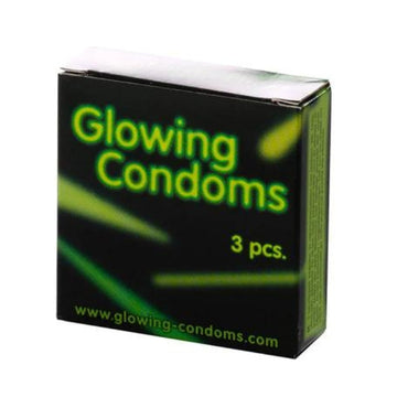 Lady Jane Adult Sex Shop | Condoms Glow in Dark (3) | Category_Health & Hygiene, Colour_Glow in the Dark, Condoms,