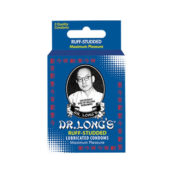 Lady Jane Adult Sex Shop | Dr Longs Ruff Studded Condoms (3) | Category_Health & Hygiene, Condoms, Dr Longs, Gender_For