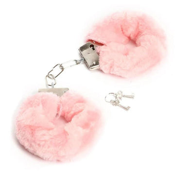 Discover a new level of pleasure and excitement with Lovetoy's Fetish Pleasure Fluffy Handcuffs in classic black. These handcuffs are not your ordinary restraints - they are a gateway to a world of thrilling sensations and intense passion. Made from sturdy metal with a thick and irresistibly soft fur, these handcuffs ensure a secure and comfortable fit.