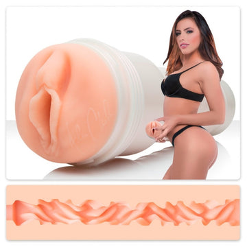 Exciting vagina replica from Adriana Chechik! The heavily grooved pleasure channel stimulates every pleasure nerve when rubbed until you reach a lively climax! With Adriana Chechik's signature on the masturbator in the mother-of-pearl tin.
