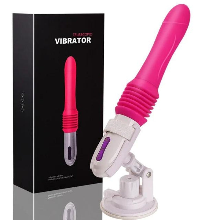 Lady Jane | Adult Sex Shop | g Spot Telescopic Vibrator with Stand Lady Jane | Adult Sex Shop | g Spot Telescopic Vibrator with Stand