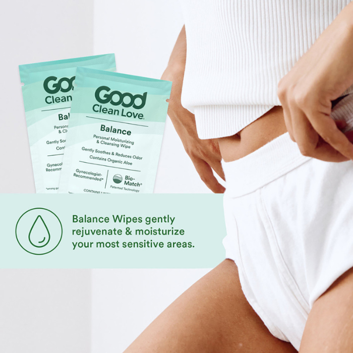 Lady Jane Adult Sex Shop | Good Clean Love Balance Wipes (30)