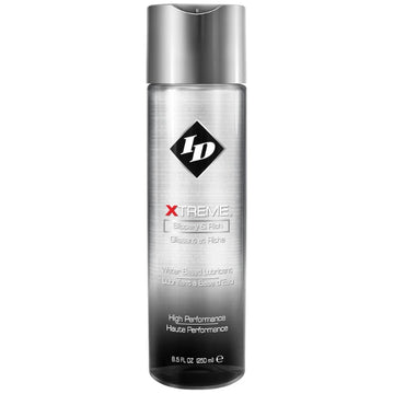 Xtreme is a superior, high-energy, multi-purpose personal lubricant designed to meet the needs of high-intensity, high speed, high contact users. Xtreme is condom compatible, toy safe and stain free. The formula has been rigorously tested to ensure condom compatibility. Re-activate by simply adding a drop of water or saliva. Xtreme is your first choice for any extreme sensual experience. 250ml