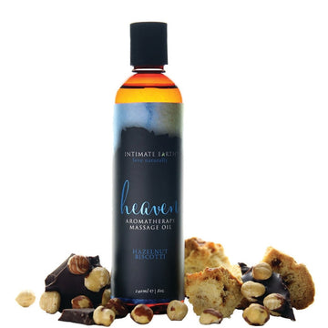 Lady Jane Adult Sex Shop | Intimate Earth Massage Oil Heaven - Hazelnut Biscotti (240ml)