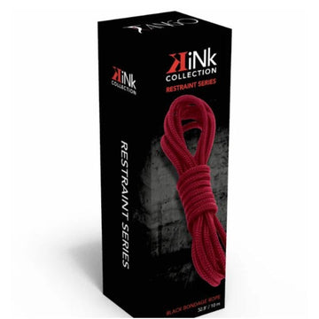 Lady Jane Adult Sex Shop | Kink Collection Soft Cotton Bondage Rope Red