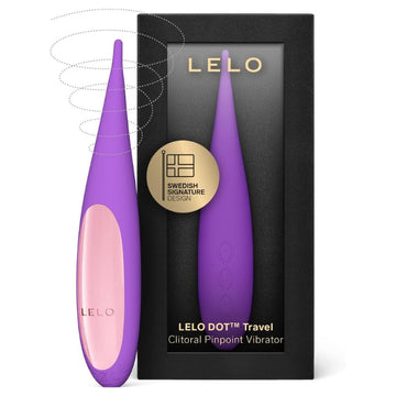 Lady Jane Adult Sex Shop | Lelo DOT Travel Clitoral Vibrator - Purple