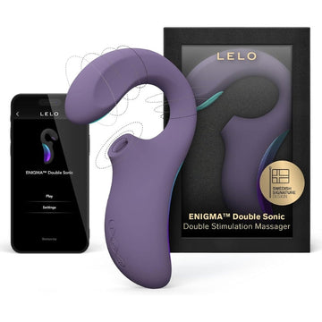 Lady Jane Adult Sex Shop | Lelo Enigma Double Sonic Vibrator - Purple