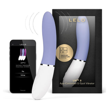 Lady Jane Adult Sex Shop | Lelo Live 3 G-Spot Vibrator with APP - Powder Blue
