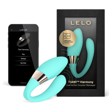 Lady Jane Adult Sex Shop | Lelo Tiani Harmony Couples Vibrator - Aqua