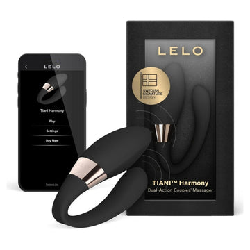 Lady Jane Adult Sex Shop | Lelo Tiani Harmony Couples Vibrator - Black