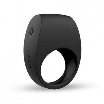 Black Lelo Tor 2, vibrating cock ring... are you ready to get into the "ring" and discover new ideas. This cock ring makes you partner essentially become your "toy", the ring encourages longer fuller erections, with clitoral stimulation from 6 different modes during intercourse, enhancing pleasure for both partners. Flexible and soft easy to slide into. Rechargeable. 100% waterproof.