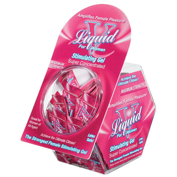 All that is needed is a teardrop amount of this magic formula to the top of the clitoris. It immediately starts working by increasing blood flow to one of the most sensitive places on a woman's body. Liquid V does not stop there it also produces a warm tingling sensation that women love; Achieve the ultimate climax with Liquid V you will wonder how you ever did without it.
