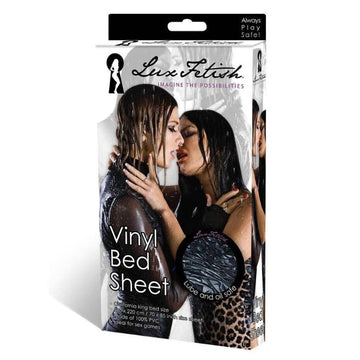 Lady Jane Adult Sex Shop | Lux Fetish Massage Sheet Bed Vinyl - Black | Bedding, Category_Sex Toys, Colour_Black,