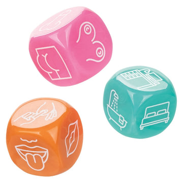 Lady Jane Adult Sex Shop | Naughty Bits Roll With It Icon Sex Dice Game