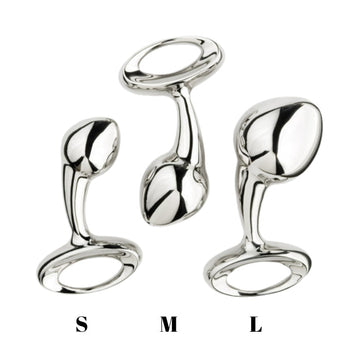 Equally fun for hot bedroom play or to wear all day for some naughty secret stimulation. Pure Plugs combine a large head for that delicious stretch of penetration, with a tapered stem for easy retention and long-term comfort. Length 60mm x Width 25mm.