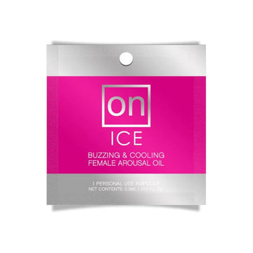 Using ON Arousal Oil will help a woman's body respond more easily to physical stimulation, and give her the type of full-body awareness that raises her arousal level. These two things give women the ability to achieve orgasm easier. This product has a buzzing and a cooling sensation.