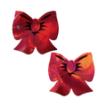 Lady Jane Adult Sex Shop | Pastease Holograph Breast Covers - Red Bow