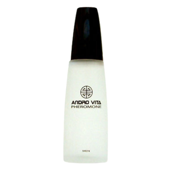 White bottle of Andro Vita pheromone based product for attracting the opposite sex