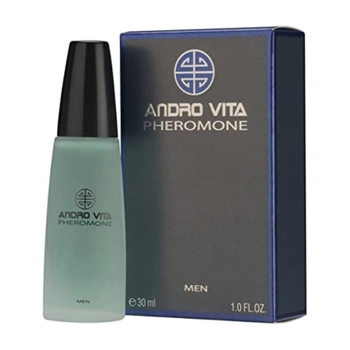 Andro Vita pheromone fragrance for men with packaging, perfect for attracting the opposite sex