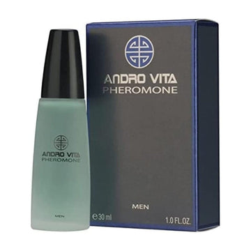 Andro Vita pheromone fragrance for men with packaging, perfect for attracting the opposite sex